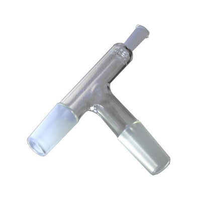 1159. TUBO CONECTOR DE VIDRIO P/TERMOMETRO 75°, 3 VIAS - PYREX