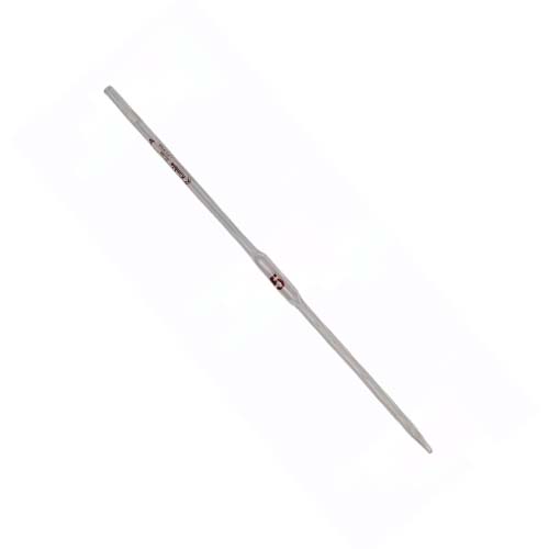 11590.PIPETA VOLUMETRICA DE VIDRIO 5ML CLASE A DOBLE AFORO CODIGO DE COLOR CERTIFICADO LOTE - KIMAX