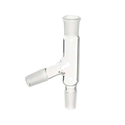 15339. TUBO DE VIDRIO ADAPTADOR 75° 3 VIAS JUNTA 19/22 - PYREX