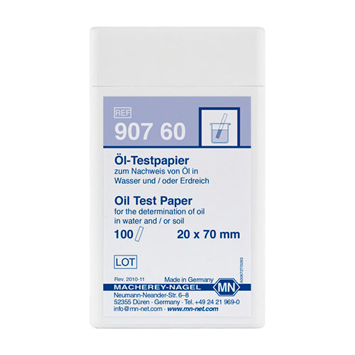 52829. PAPEL CUALITATIVO P/DETERMINACION DE CONTAMINACION POR ACEITE 20X70MM - MACHEREY-NAGEL