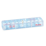 16763. GRADILLA P/20 MICROTUBOS ROSCADOS 2X10, 40X257X62MM POLICARBONATO TRANSPARENTE - SARSTEDT