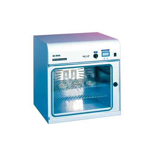 16859. INCUBADORA UV DE SOBREMESA SI-950 0.95FT3 (26LT) +0.5/37°C C/2 ESTANTES VENTILADOS, ONDA CORTA 254NM 115V UVP