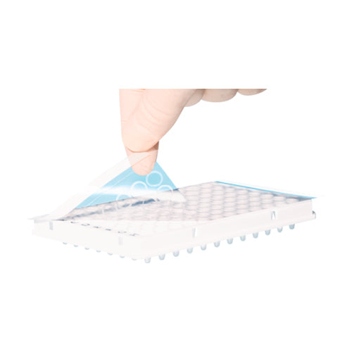 11825.LAMINA DE SELLADO ADHESIVA TRANSPARENTE LIBRE DE DNASE/RNASE BOLSA C/100 PIEZAS - SARSTEDT