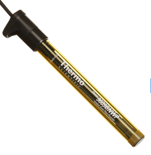 55907. ELECTRODO COMBINADO ISE P/FLUORURO CUERPO EPOXICO 1M CABLE IMPERMEABLE CONECTOR BNC 9609BNWP - ORION