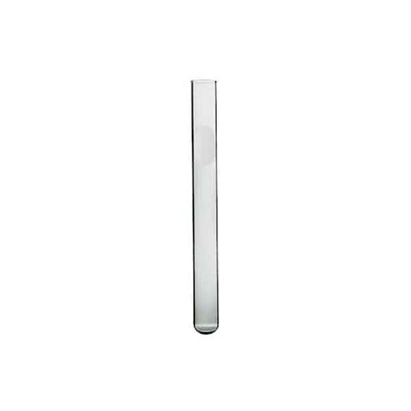 2842. TUBO DE CULTIVO DE VIDRIO 18X150MM REUSABLE S/LABIO PAQUETE C/20 PIEZAS PYREX
