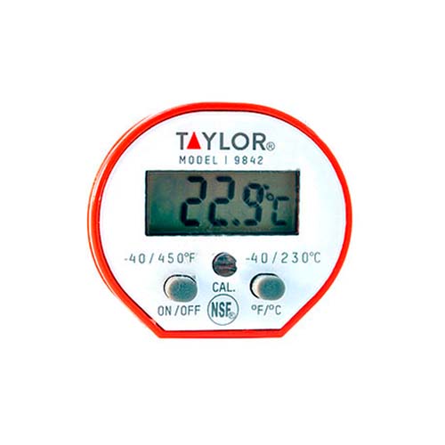 12467.TERMOMETRO DIGITAL -40/+230°C IMPERMEABLE P/COCINA, VASTAGO DE ACERO INOXIDABLE - TAYLOR