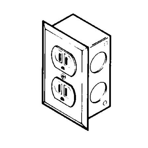 8737. KIT DE RECEPTACULO ELECTRICO DUPLEX 20AMP, 115V 60HZ  - LABCONCO