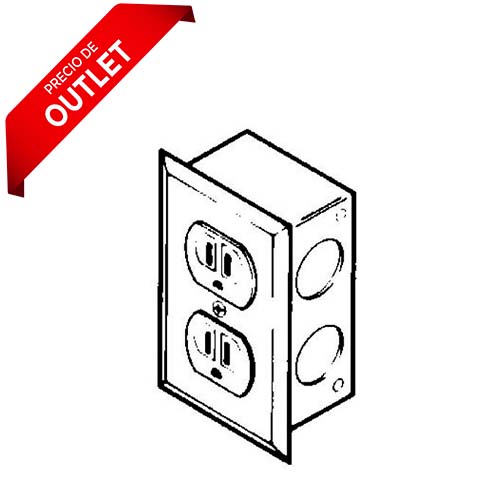 654. KIT CONTACTO DUPLEX 115V 20A MOD. 9851100 LABCONCO