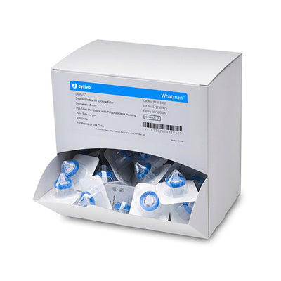 7052. FILTRO JERINGA PVDF 25MM, 0.45UM UNIFLO ESTERIL C/45 WHATMAN
