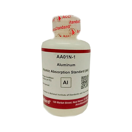 9385. STD ALUMINIO AA 1000UG/ML EN 2-5% ACIDO NITRICO 100ML - ACCUSTANDARD