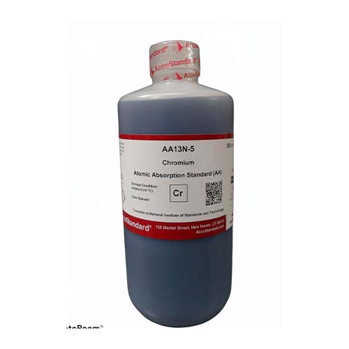 9400. STD CROMO AA 1000UG/ML EN 2-5% ACIDO NITRICO 500ML - ACCUSTANDARD