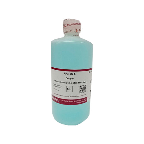 9404. STD COBRE AA 1000UG/ML EN 2-5% ACIDO NITRICO 500ML - ACCUSTANDARD