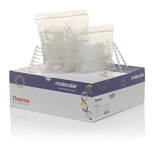 5675. MICROTUBOS 0.2ML CLARO C/TAPA EN TIRA DE 8 P/PCR Y QPCR C/250 - THERMO SCIENTIFIC