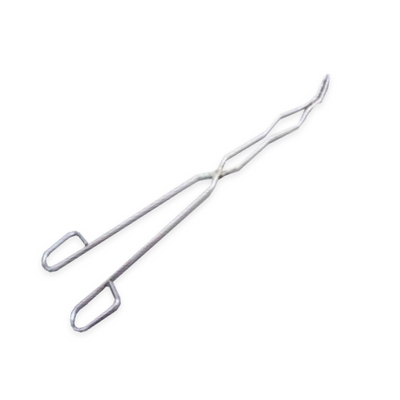18276. PINZA P/CRISOL NIQUELADA 30CM PAQUETE C/2 PIEZAS - AESA