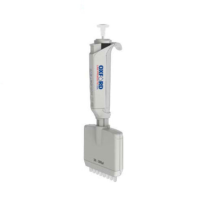 22637. MICROPIPETA MULTICANAL 8 CANALES VOLUMEN VARIABLE 20-200UL ACCUPET EVO OXFORD LAB PRODUCTS