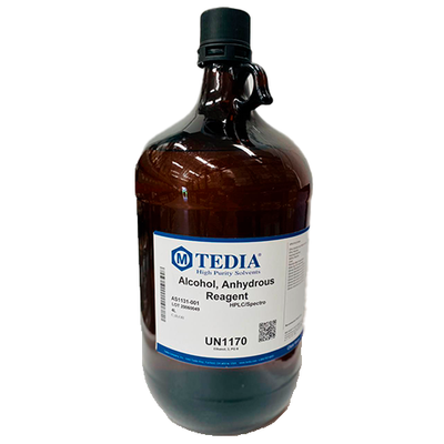 4059. ALCOHOL ANHIDRO REACTIVO GRADO HPLC/SPECTRO FRASCO CON 4LT - TEDIA