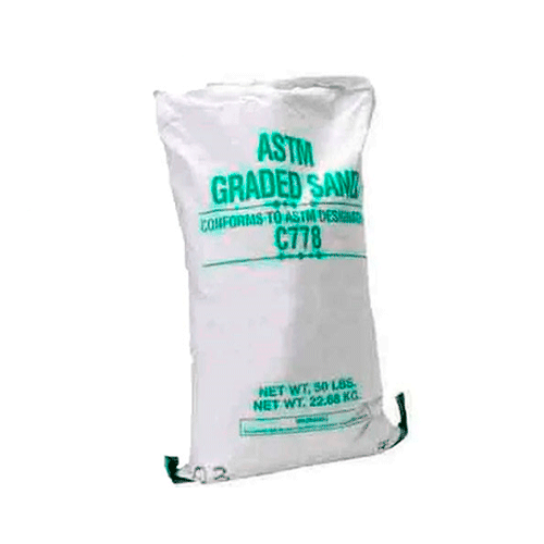 24586. ARENA SILICA ASTM GRADED BOLSA C/50LB SILICA