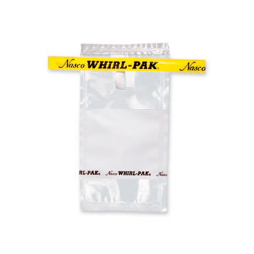 18453. BOLSA WHIRL-PAK 1OZ (29ML) 6.5X12.5CM C/AREA P/ESCRITURA CAJA C/500 PIEZAS - NASCO