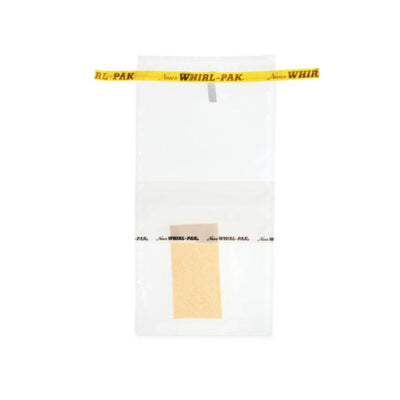 54562. BOLSA WHIRL-PAK 18OZ (532ML) 11.5X23CM C/ ESPONJA C/100 - NASCO