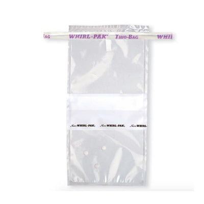 54558. BOLSA WHIRL-PAK 10.1OZ (300ML) THIO-BAG C/TIOSULFATO DE SODIO 11.5X23CM C/100 - NASCO