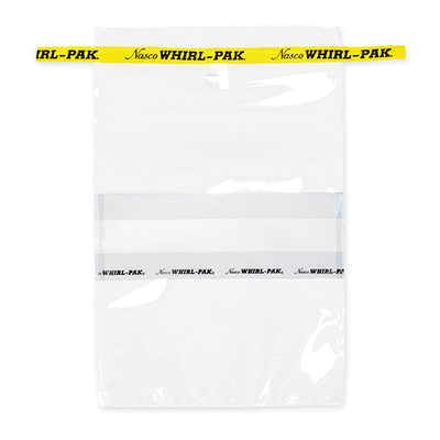 54541. BOLSA WHIRL-PAK 24OZ (710ML) 15X23CM C/AREA P/ESCRITURA C/500 - NASCO