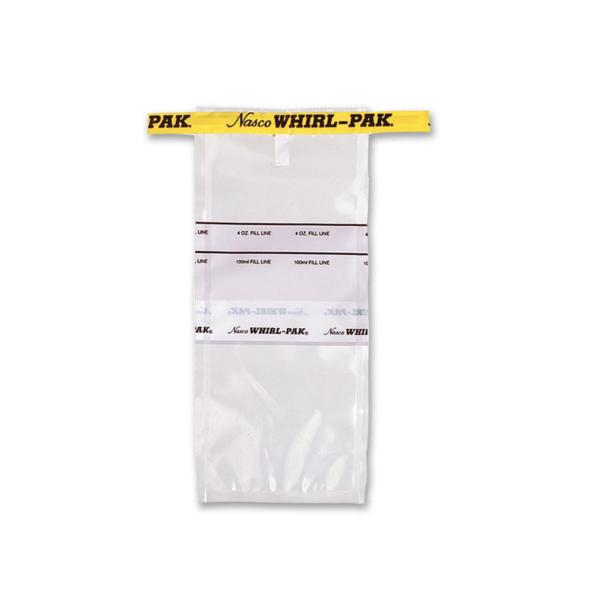 54576. BOLSA WHIRL-PAK 4OZ (118ML) 7.5X18.5CM C/AREA P/ESCRITURA C/500 - NASCO