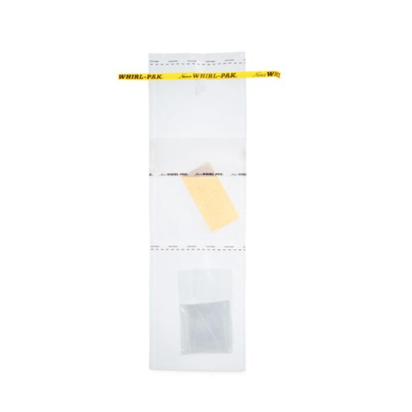 2415. BOLSA WHIRL-PAK 18OZ SPECI-SPONGE P/MUESTREO SUPERFICIES 4X9 C/100 - NASCO
