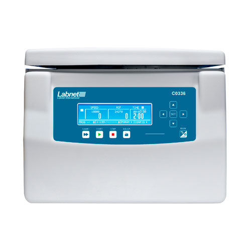 939. CENTRIFUGA DE ALTO RENDIMIENTO MOD. Z366 S/ROTOR 200-20000RPM, CAPACIDAD 6X250ML, TIMER 30 SEG A 100MIN, RCF 29060 X G, INCLUYE ROTOR C0036-75 LABNET