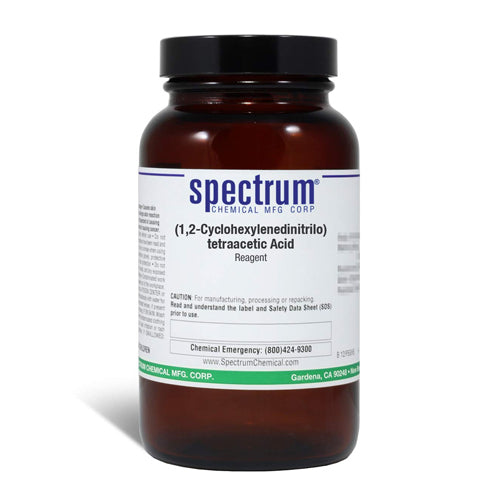 4425. (1,2-CICLOHEXILENEDINITRILO) ACIDO TETRAACETICO REACTIVO 100GR - SPECTRUM CHEMICAL