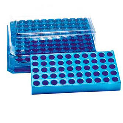 14540. GRADILLA P/50 VIALES 4ML, DE POLIPROPILENO AZUL - THERMO SCIENTIFIC