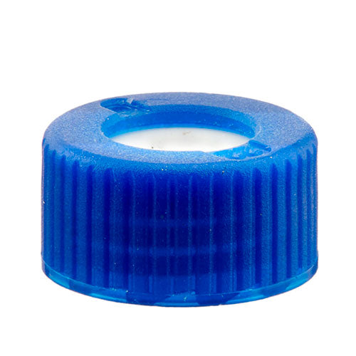 3050. TAPA DE POLIPROPILENO AZUL 9MM C/SEPTA PTFE/SILICON C/100 - THERMO SCIENTIFIC