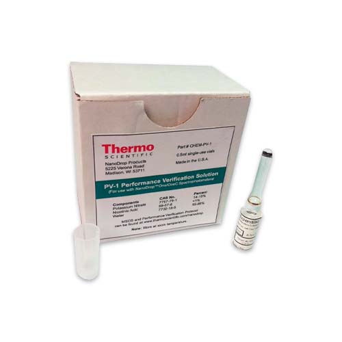 14420. SOLUCION DE VERIFICACION DE RENDIMIENTO NANODROP PV-1 - THERMO SCIENTIFIC