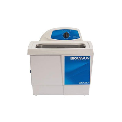 55892. BAÑO ULTRASONICO ANALOGO 5.7LT (1.5GAL) MOD. M3800 C/TEMPORIZADOR MECANICO 60 MINUTOS Y TAPA 120V BRANSON