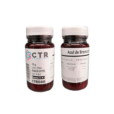 50971. AZUL DE BROMOTIMOL PLASTICO AMBAR 10GR - CTR
