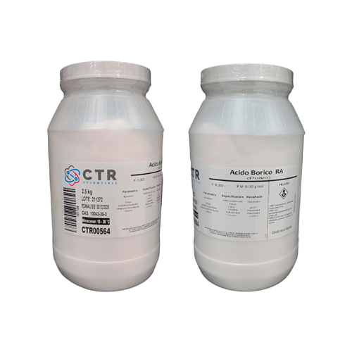 51855. ACIDO BORICO POLVO RA PLASTICO 2.5KG - CTR