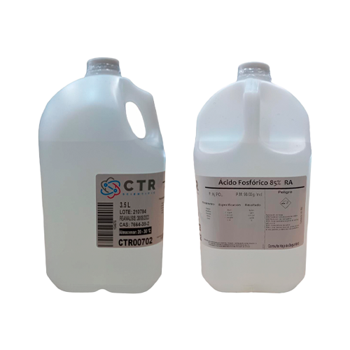 50975. ACIDO FOSFORICO RA 85% PLASTICO 3.5LT - CTR