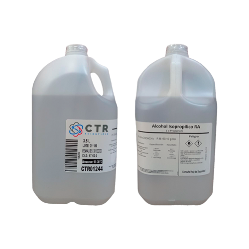 50895. ALCOHOL ISOPROPILICO (2-PROPANOL) RA PLASTICO 3.5LT - CTR