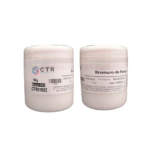 21792. BROMURO DE POTASIO RA PLASTICO 100GR - CTR