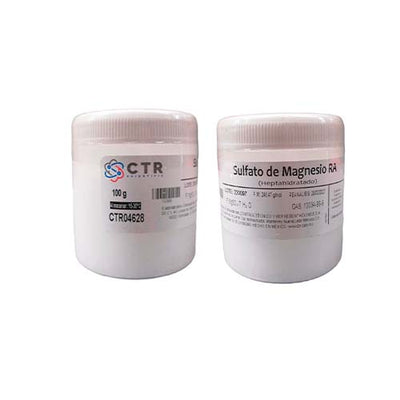 50935. SULFATO DE MAGNESIO HEPTAHIDRATADO RA PLASTICO 100GR - CTR
