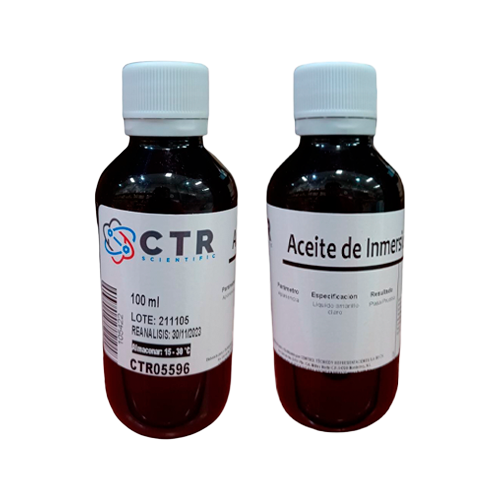 50960. ACEITE DE INMERSION TIPO A PLASTICO AMBAR 100ML - CTR