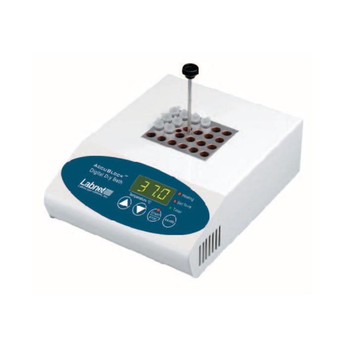 BAÑO SECO DIGITAL P/1 BLOCK ACCUBLOCK CONTROL DE MICROPROCESADOR, TEMP + 5/150°C 230V 50/60HZ  (NO INCLUYE BLOCK) MOD. D1100-230V LABNET