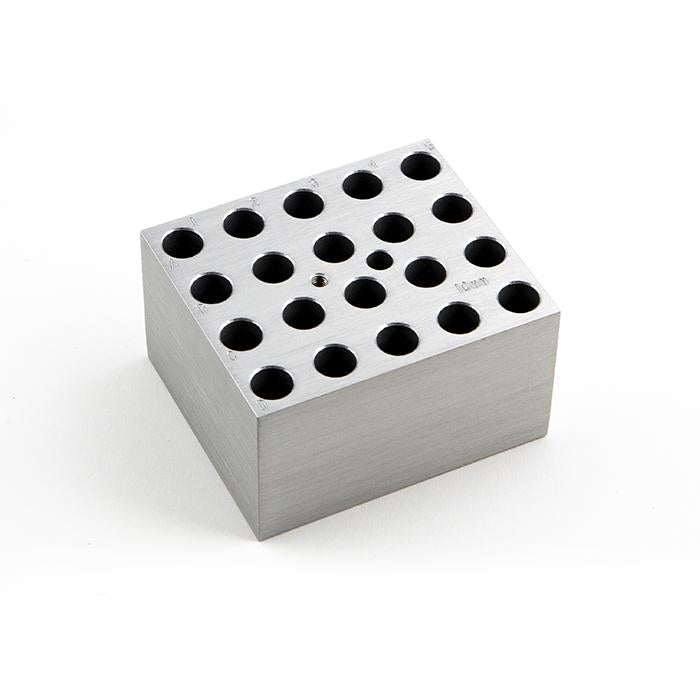 394. BLOCK DE ALUMINIO P/BAÑO SECO 20X10MM MOD. D1110 LABNET