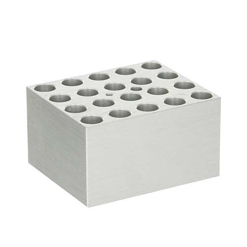 12597.BLOQUE DE CALENTAMIENTO DE ALUMINIO P/20 TUBOS 12MM P/BAÑO SECO ACCUBLOCK - LABNET