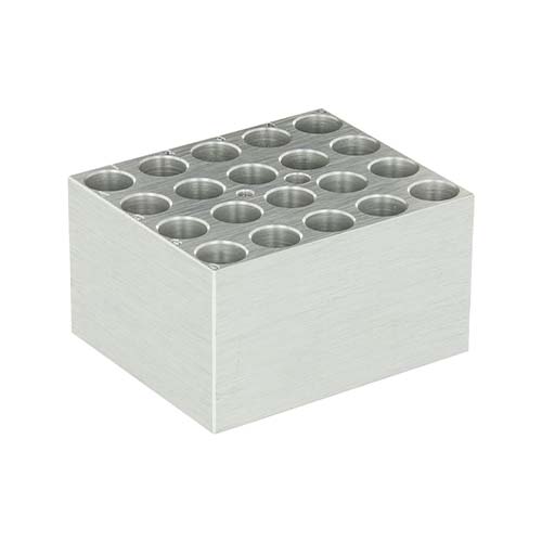 12598.BLOQUE DE CALENTAMIENTO DE ALUMINIO P/20 TUBOS 13MM P/BAÑO SECO ACCUBLOCK - LABNET