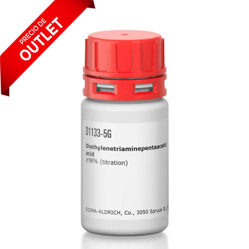 24892. ACIDO DIETILENTRAMINOPENTAACETICO 98% 5GR SIGMA-ALDRICH