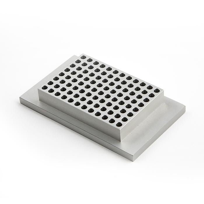 393. BLOCK DUAL P/PLACA DE 96 POZOS DE PCR P/BAÑO SECO MOD. D1296-PCR LABNET