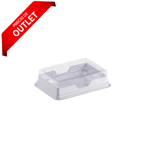 23824. CUBIERTA TRANSPARENTE DE PVC C/BASE BLANCA COMBI-BOX P/PLACA PCR C/5, T327 SIMPORT