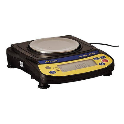 743. BALANZA PORTATIL DE PRECISION 610GR X 0.01GR CALIBRACION EXTERNA BATERIA/ADAPTADOR - A&D WEIGHING