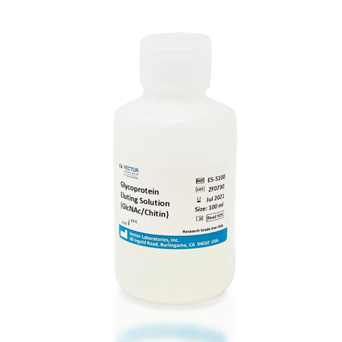 5250. GLYCOPROTEIN ELUTING SOLUTION FOR GLCNAC/CHITIN BINDING LECTINS 100ML - VECTOR
