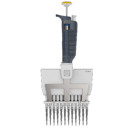 25862. MICROPIPETA MULTICANAL 12 CANALES VOLUMEN VARIABLE 20-200UL PIPETMAN G P12X200 GILSON